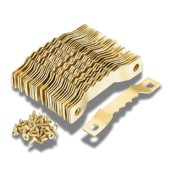 Sawtooth Picture Hangers with Screws - 1 pack 5 pcs with screws