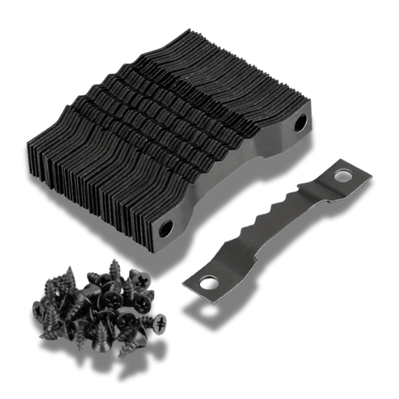Sawtooth Picture Hangers with Screws - 1 pack 5 pcs with screws