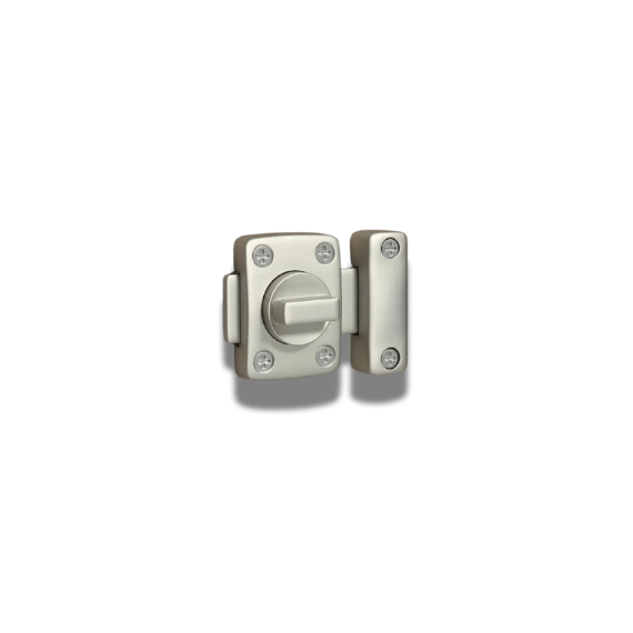 Bathroom Door Latch - Non-Locking from Outside