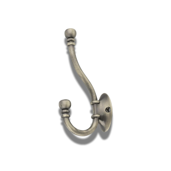 Hanging Hook Antique Brass, Zinc Alloy - 4 inch