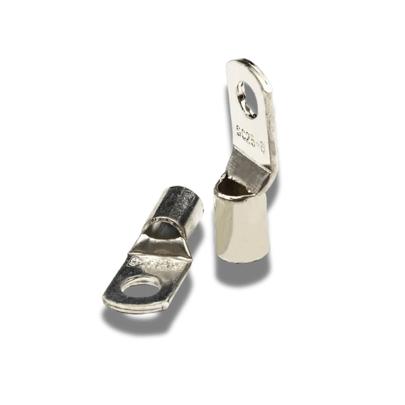 Tinned Copper Lugs Ring Crimp Terminals - 20pcs, SC16-8