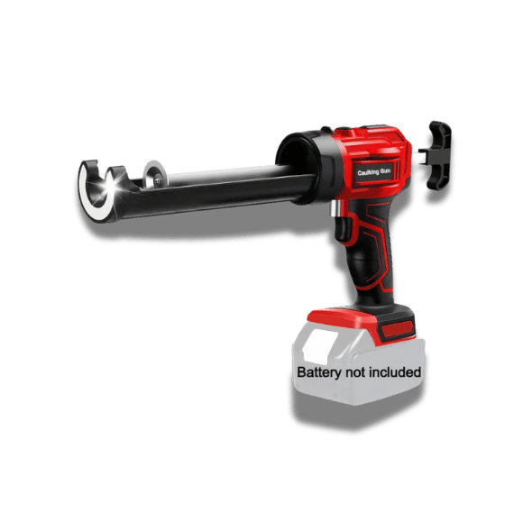 Cordless Caulking Gun - 4 Speeds, 10oz/300ml, No Battery Included