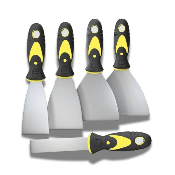 Metal Putty Knife Kit - 5pcs Rust Resistant
