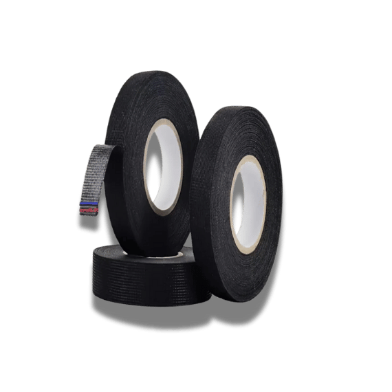 5-Pack Fabric Electrical Tape - 1.5mm Thick, Flame Retardant