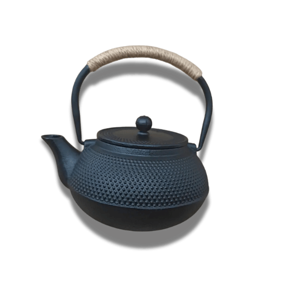 Cast Iron Teapot - Stovetop Safe, Loose Leaf & Teabags