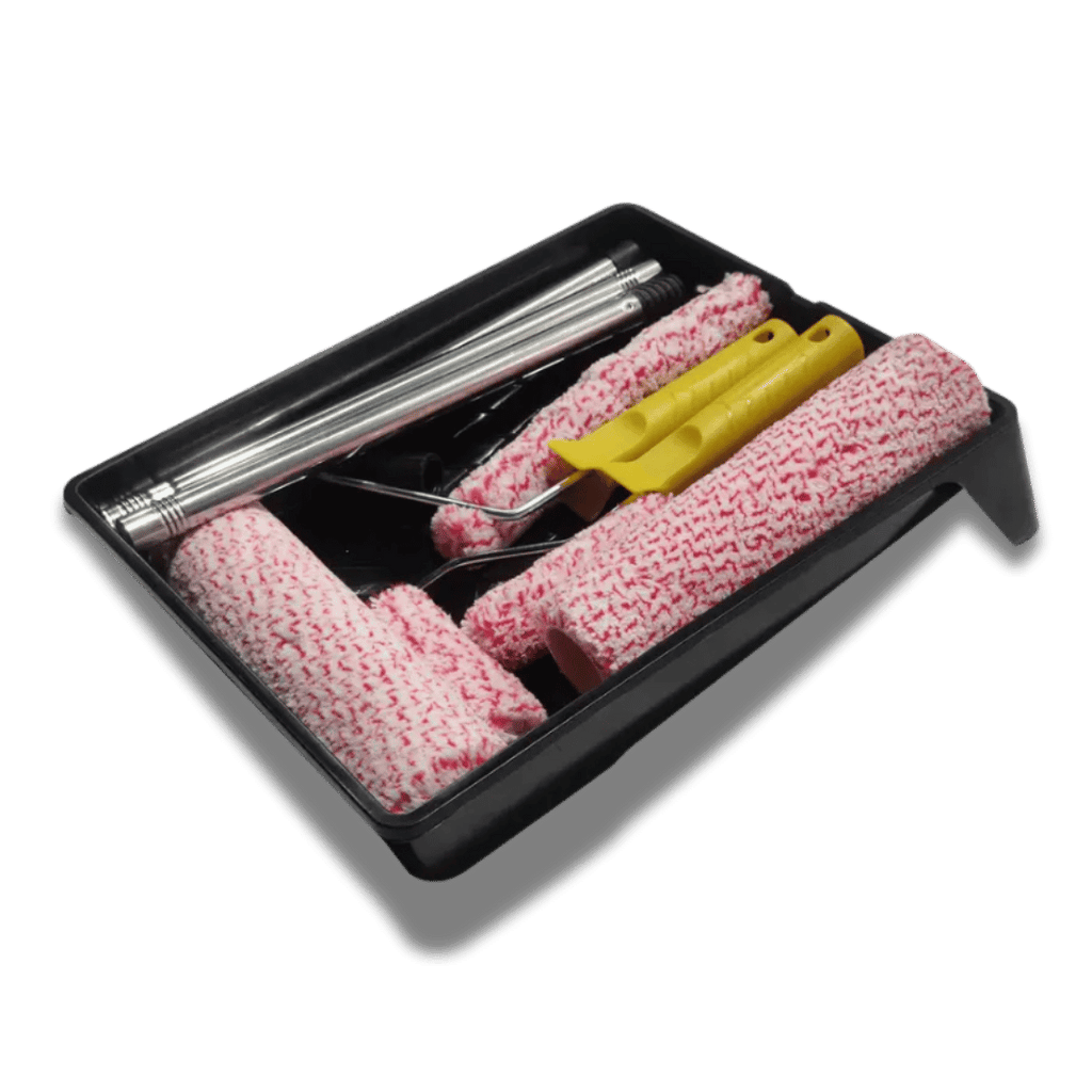9 inch & Mini roller set with extension arm