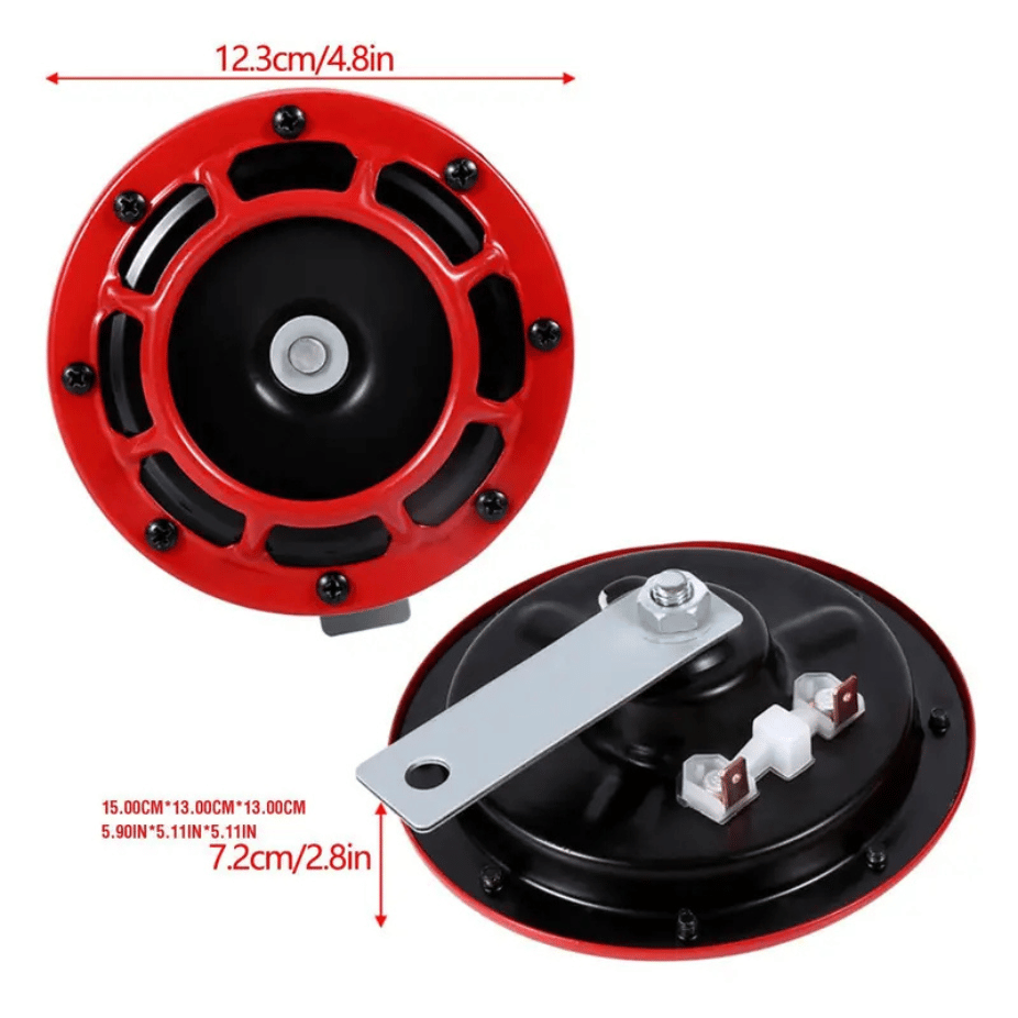 12V Electric Disc Horn - Super Tone Large