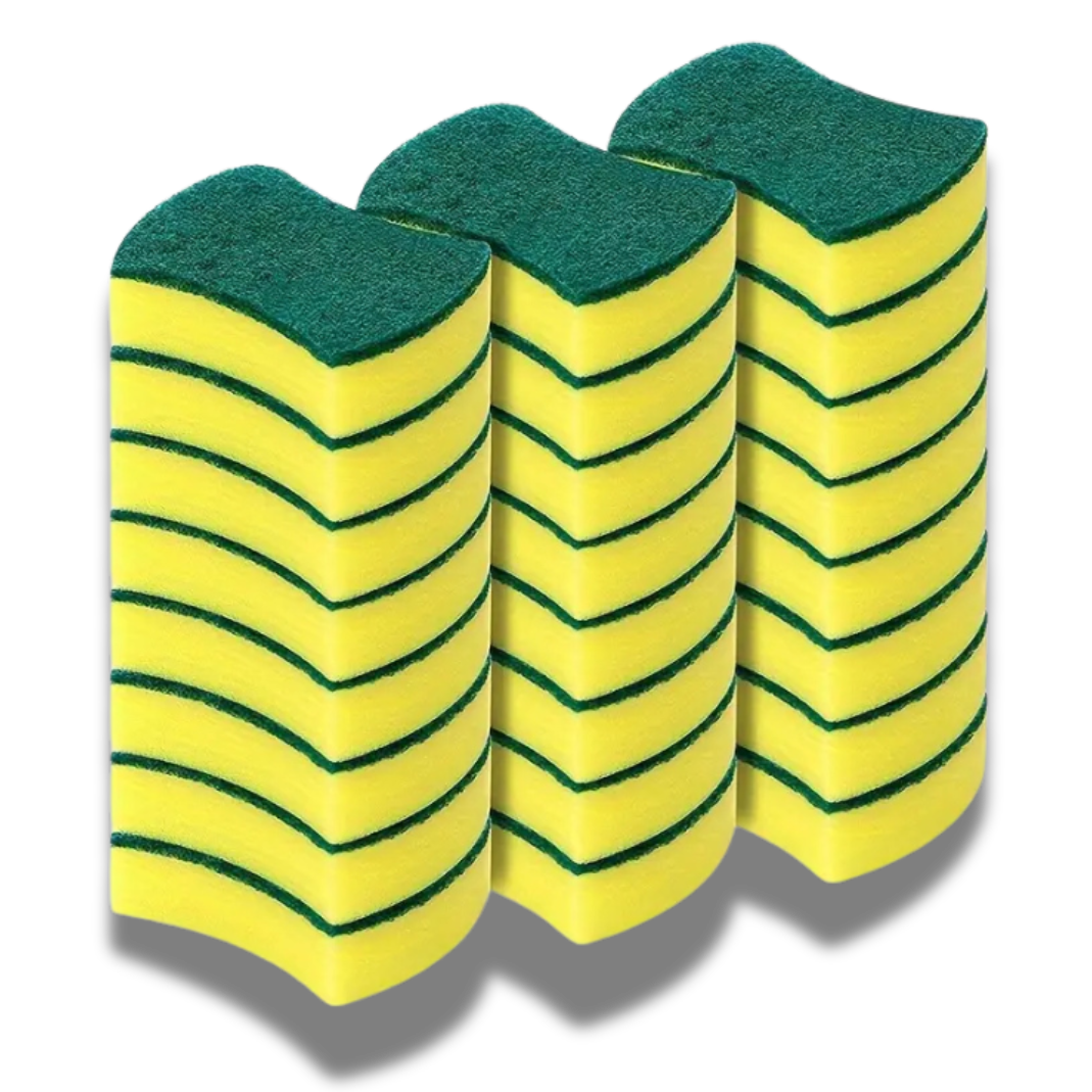 24 Pack  Multi-Purpose Kitchen Cleaning Sponge