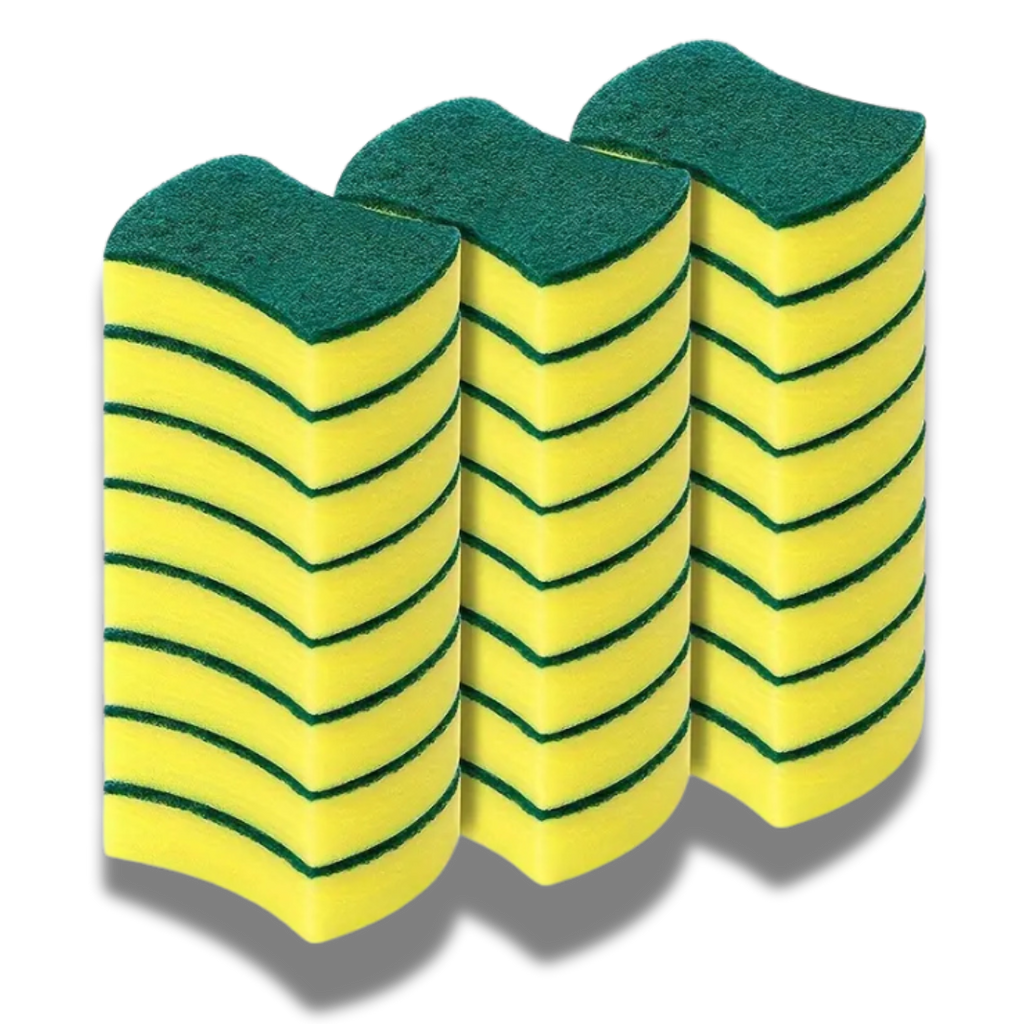 24 Pack  Multi-Purpose Kitchen Cleaning Sponge