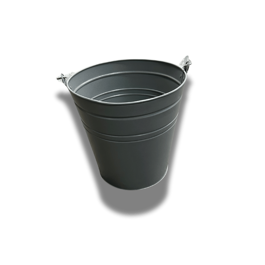 Ash/Coal Bucket  with Lid & Shovel