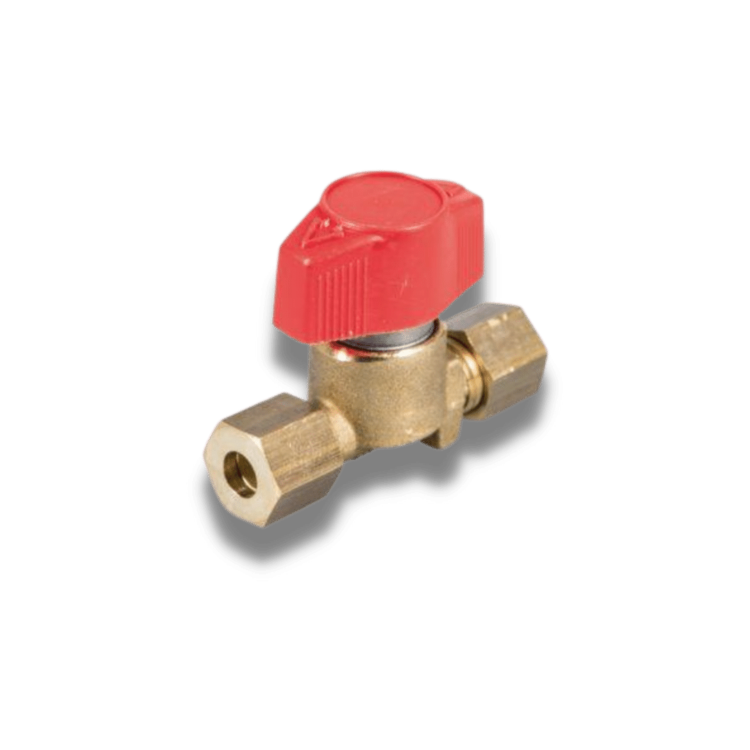 Gas Tap Shut Off Valve with 8mm Compression