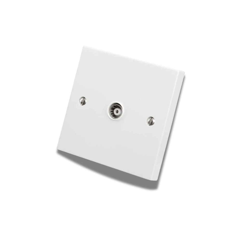 1 Gang Coaxial Socket