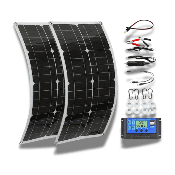 Solar Panel Kit - 2x60w -with Controller