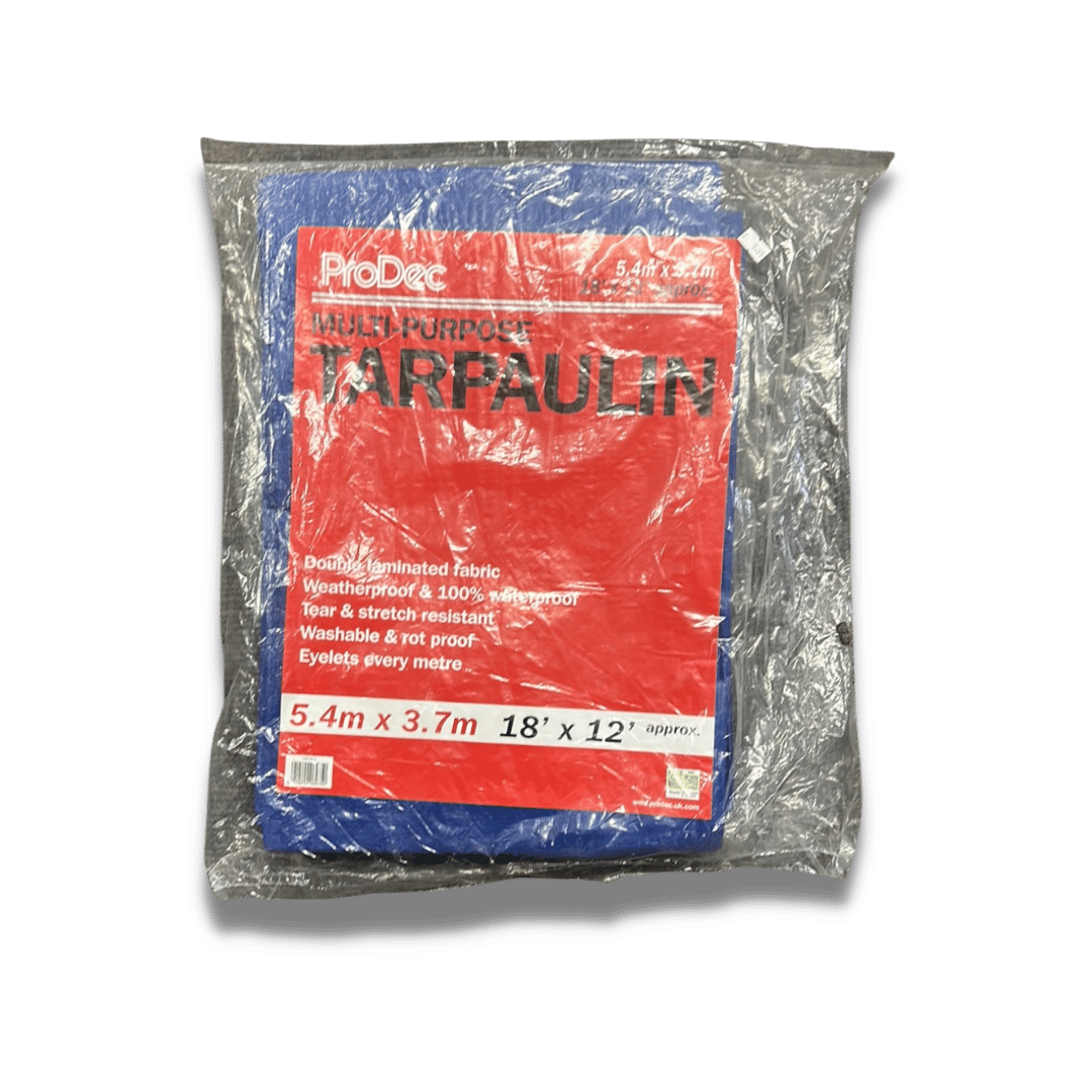 Prodec Multipurpose Tarpaulin Blue - Multiple sizes