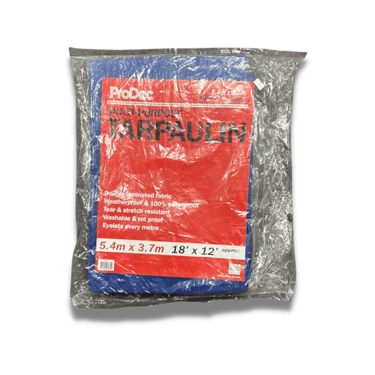 Prodec Multipurpose Tarpaulin Blue - Multiple sizes