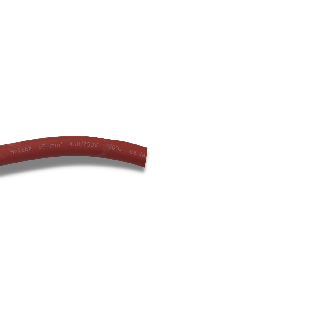 Battery Cable 95mm - Red Per Metre