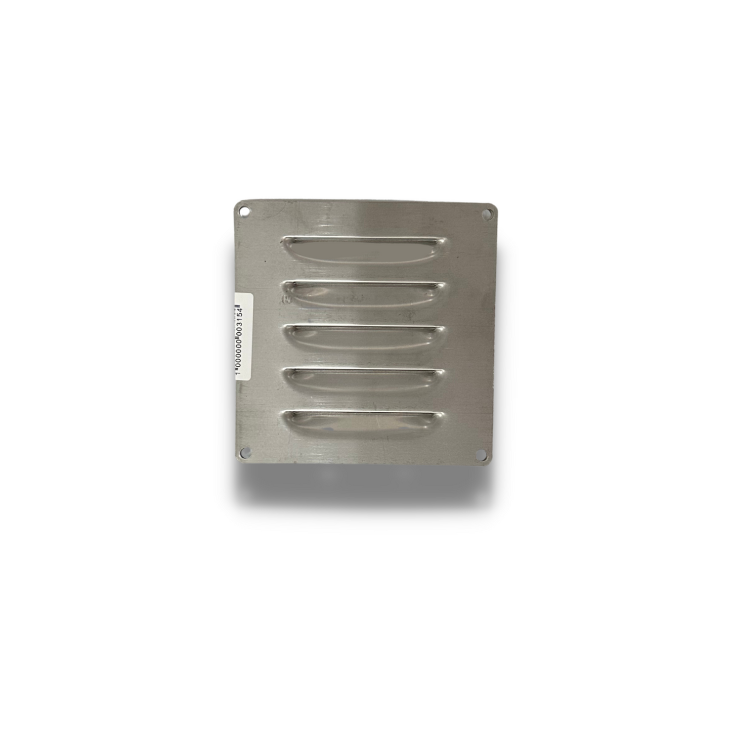 Vent Vertical Stainless Steel - 115mm x 120mm