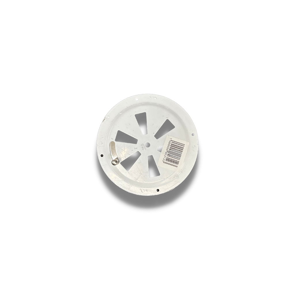 Lockable Round Vent Stainless Steel - 125mm