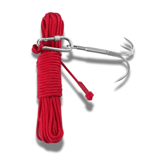 Grappling Hook with Rope  30FT