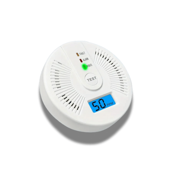 Carbon Monoxide Alarms - LCD Display & Sound Alert