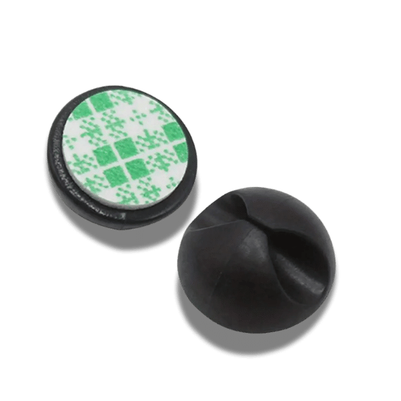 Cable Organizer Clips - Black (10pcs)