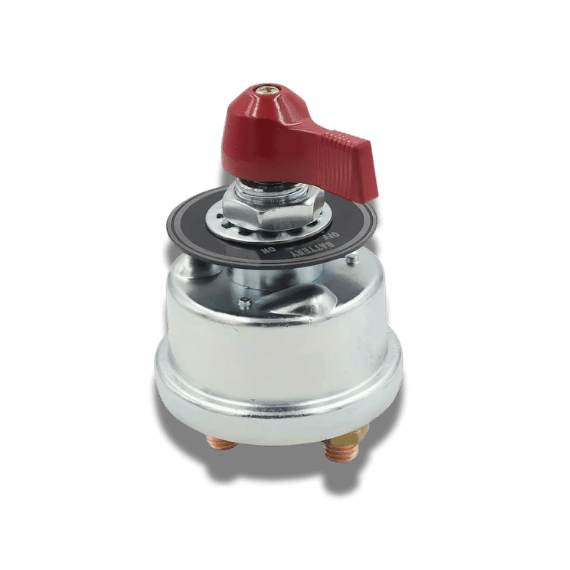 Battery Power Cut-Off Switch with Red Handle - 300A