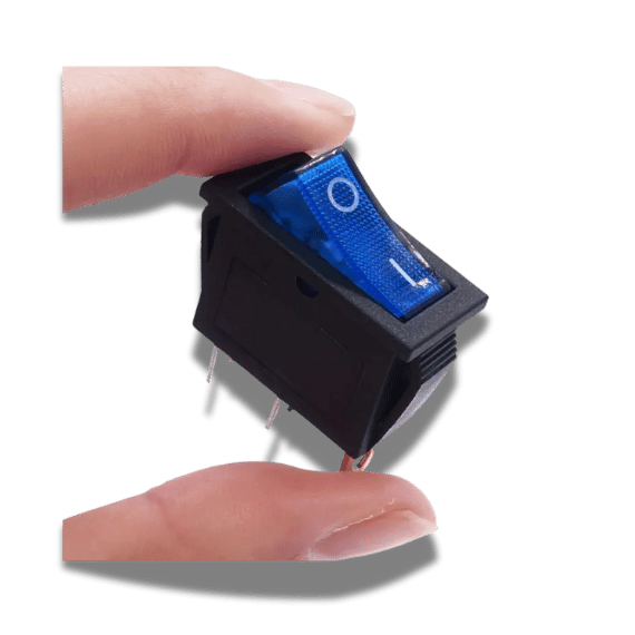 Rocker Switch - Pack of 4 - 4 Colors