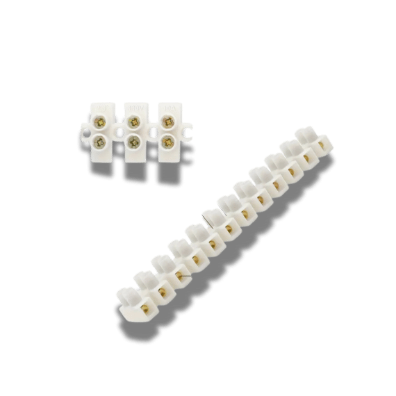 12-Hole Terminal Block - 10 Pack