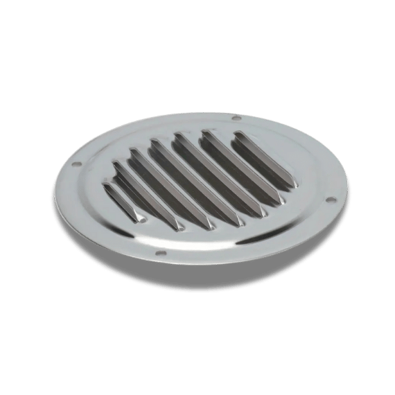 Marinexplore Stainless Steel Round Shutter Vents - 12.7cm (2pcs)