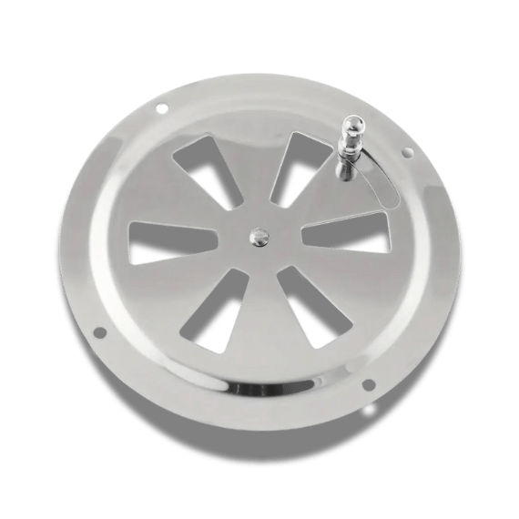 Stainless Steel Butterfly Vent - Side Knob, Yacht Accessory