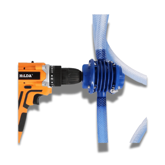 Heavy Duty Self-Priming Drill Water Pump - Blue