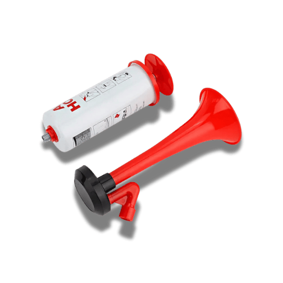 Air Horn without Gas - Eco Friendly - Red