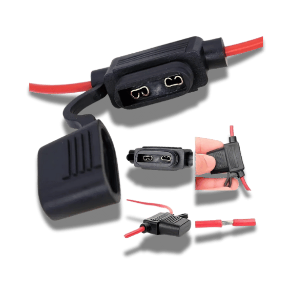 Mini Blade Inline Fuse Holders + 10A Fuse
