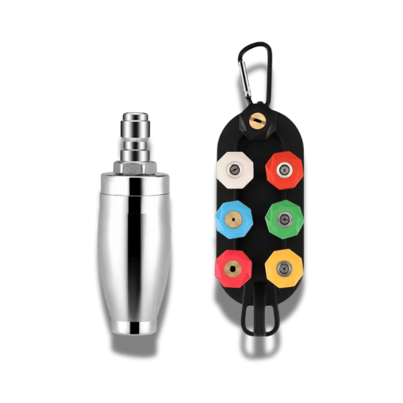 3600PSI High Pressure Turbo Washer Nozzle – Stainless Steel