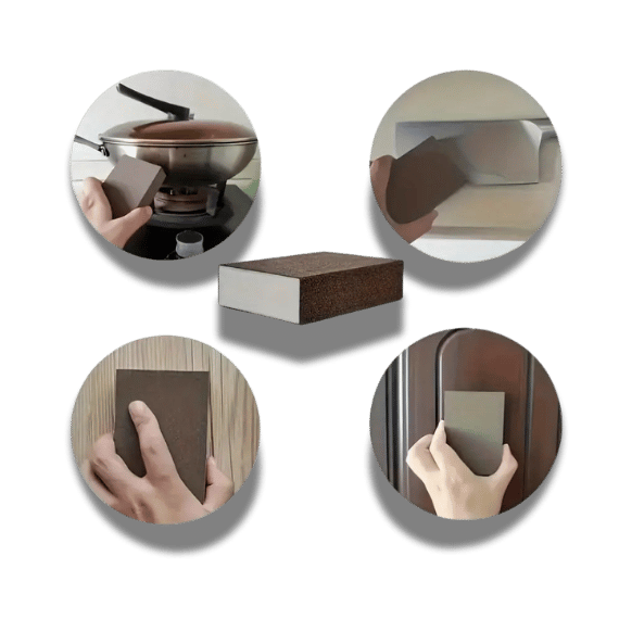 Mixed Grit Sanding Block Set 60 to 220 Grit 6 pack