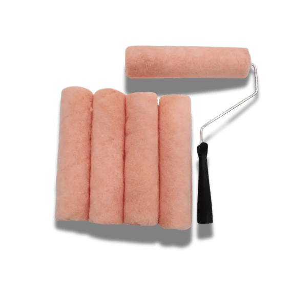 9" Roller Cage & 5pc Rollers -Orange