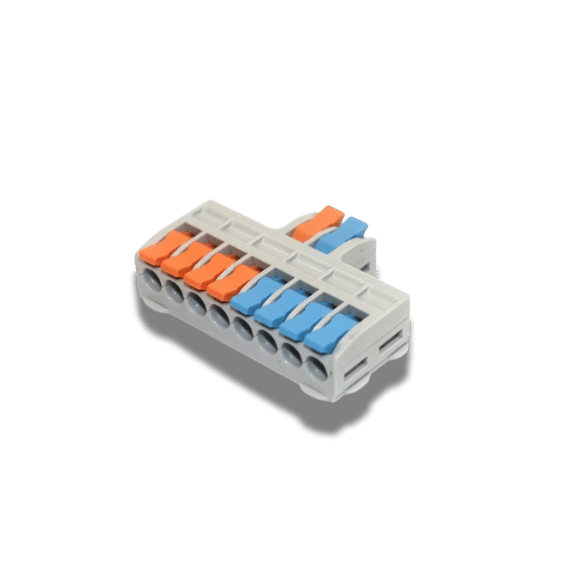 10 Pack Quick Wire Connectors: Push-In Terminal Blocks 8 - 2