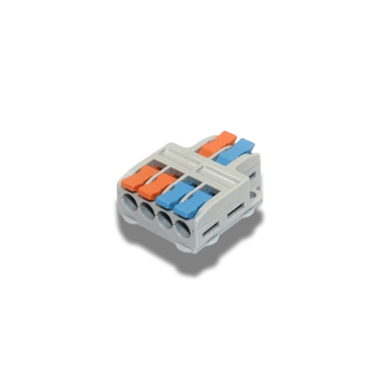 10 Pack Quick Wire Connectors: Push-In Terminal Blocks 4 - 2