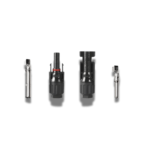 1 Pairs Mc4 Solar Panel Connector: Male & Female Plug