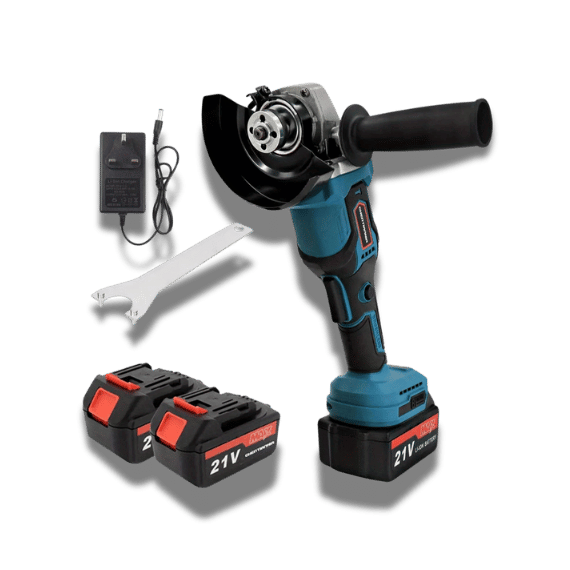 Brushless Cordless Angle Grinder: 100Mm With 2 Batteries