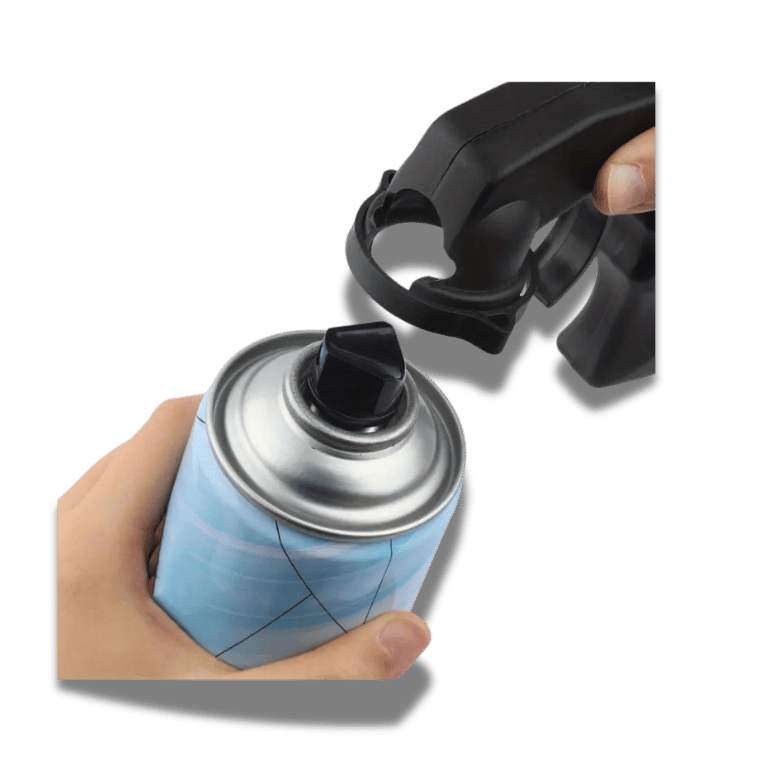 Ergonomic Spray Paint Gun Adapter: Full Grip Lock Collar