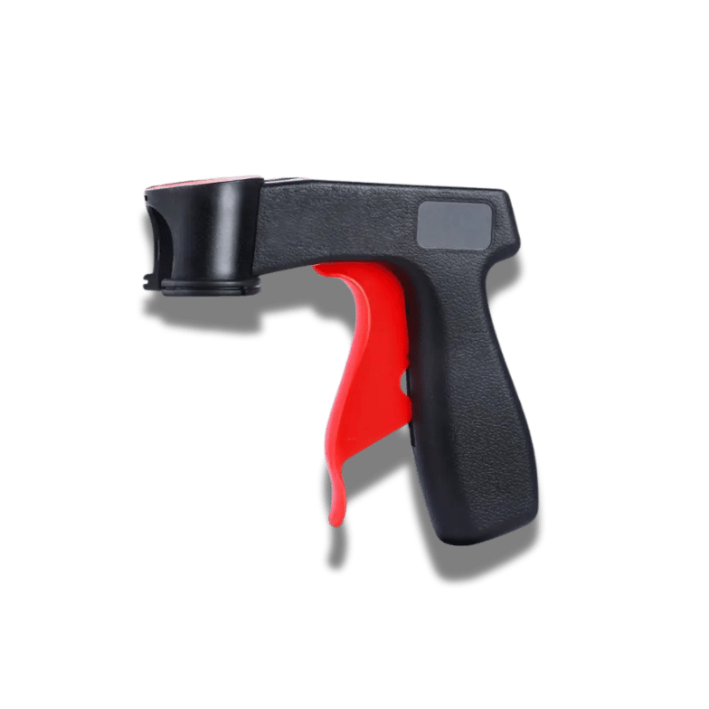 Ergonomic Spray Paint Gun Adapter: Full Grip Lock Collar