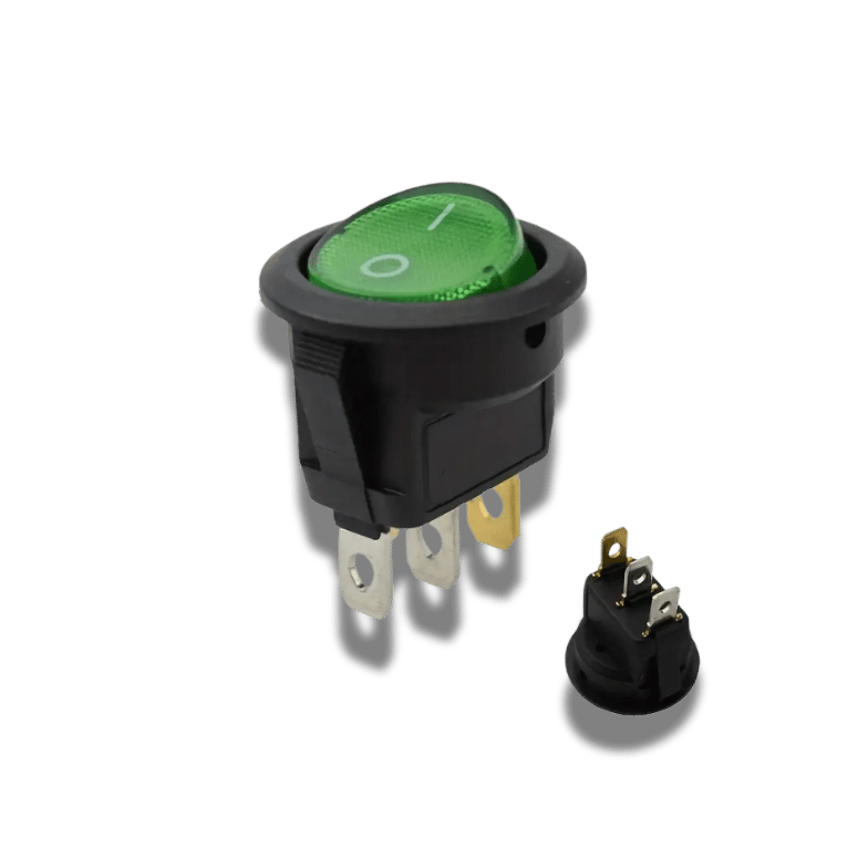 Led Rocker Switch 12V 20A, 3-Pin On/Off