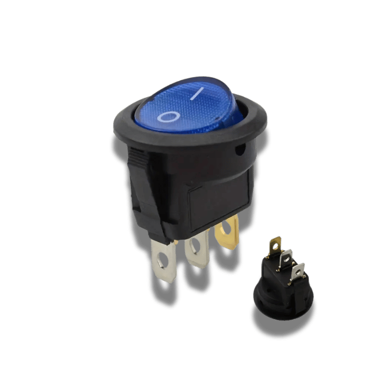 Led Rocker Switch 12V 20A, 3-Pin On/Off