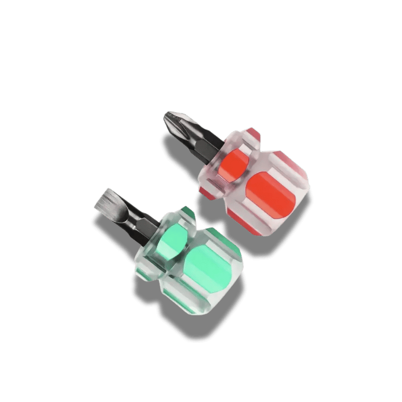 2Pcs Radish Head Screwdrivers: Mini Precision Tools