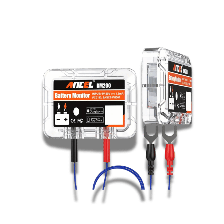 Battery Monitor 6v - 20v Bluetooth 4.2 Model BM200. Voltage, Battery Power, Temperature.