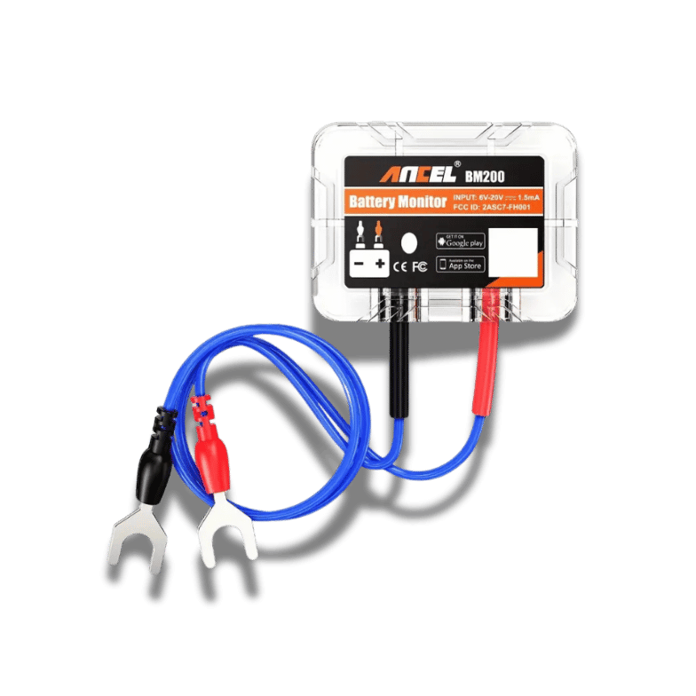 Battery Monitor 6v - 20v Bluetooth 4.2 Model BM200. Voltage, Battery Power, Temperature.