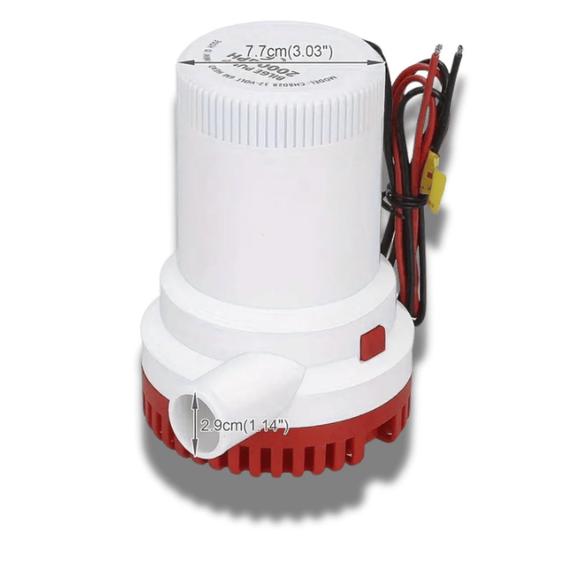 Bilge Pump 1500 & 2000PH Automatic Bilge Pump - 12v - 29mm Hose