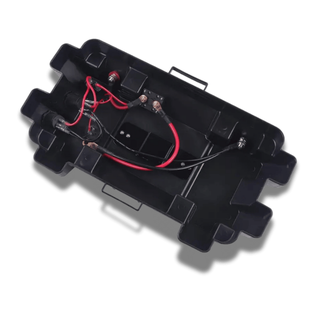 Multi-function Battery Box Portable Leisure Large Battery Case with Dual USB