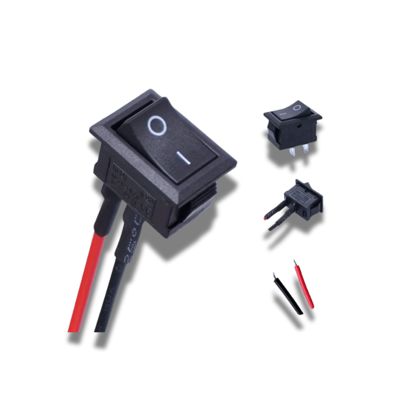 Pre-Wired Rocker Switches: 2-Pin,
